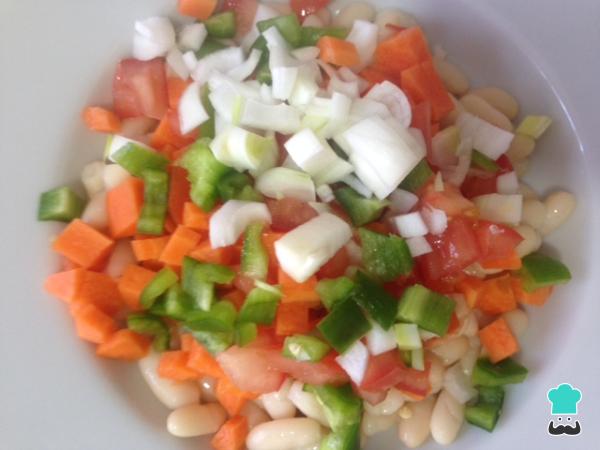 Recette de Salade de haricots blancs au pesto - Étape 6