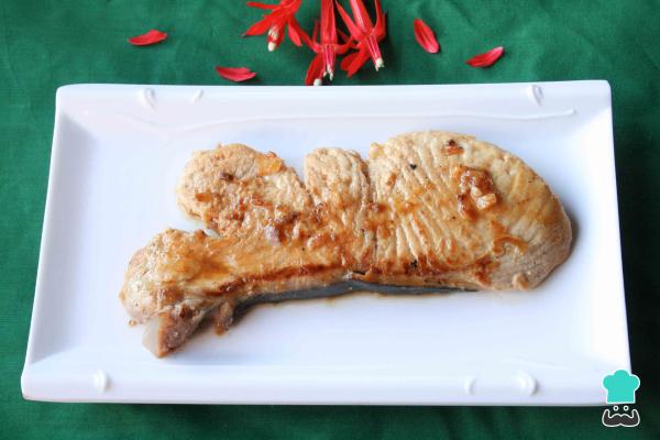 Recette d'Aiguillat Grillé au Citron - Étape 6