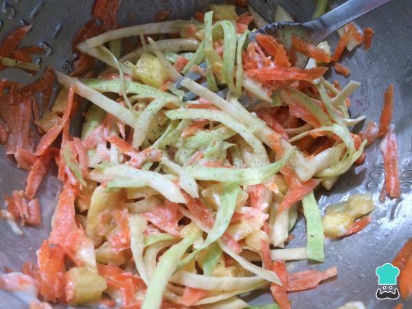 Recette de salade aigre-douce colombienne - Étape 4