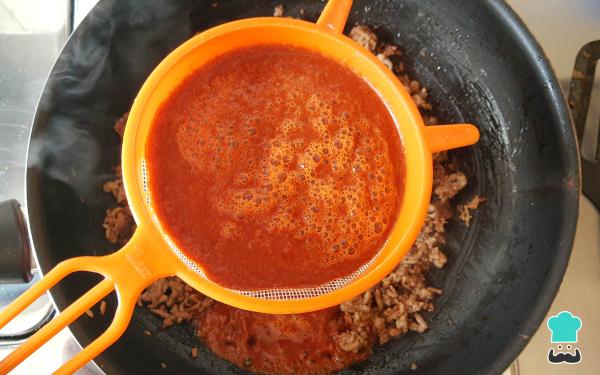 Recette de Poblano Pambazos - Étape 5