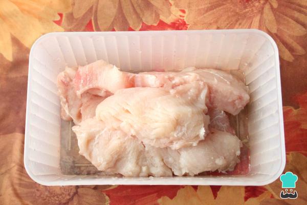 Recette d'aiguillat au four en marinade - Étape 1