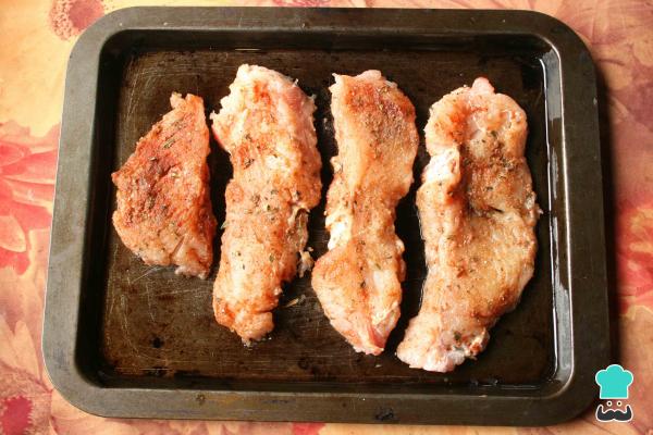 Recette d'aiguillat au four en marinade - Étape 3