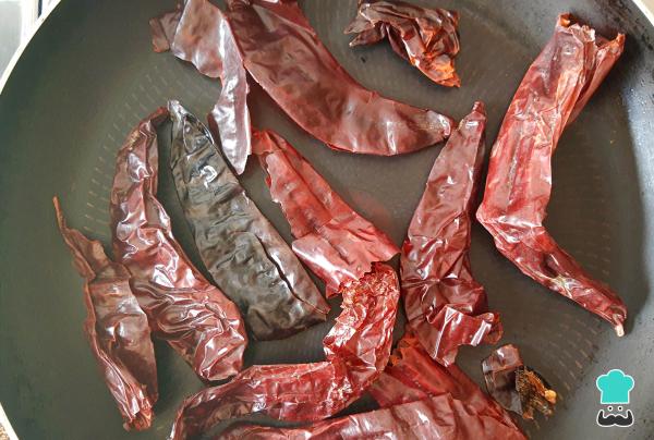 Recette Mixiotes de Mouton - Étape 1