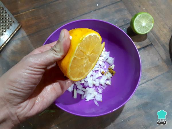 Recette de saumon à l'orange au four - Étape 2