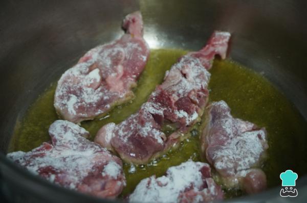 Recette Ragoût d'agneau aux pommes de terre - Étape 2