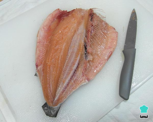 Recette Truite saumonée sauce au beurre - Étape 1