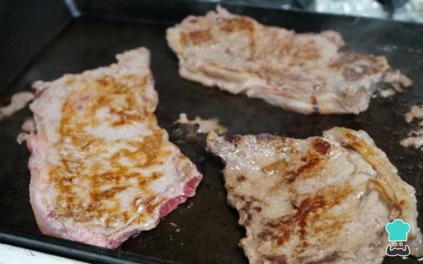 Recette Entrecôte au poivre - Étape 4