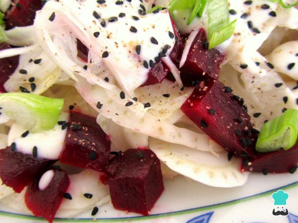 Recette de salade de fenouil et betteraves - Étape 6