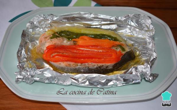 Recette de Saumon au Four en Papillote - Étape 5