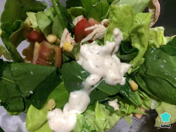 Recette de Salade de poulet aux épinards - Étape 4