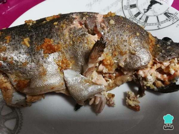 Recette de Truite farcie au micro-ondes – Étape 5