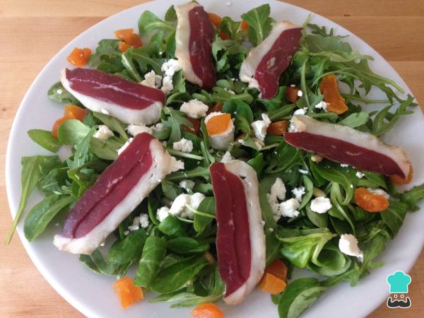 Recette de Salade de Jambon de Canard et Fromage de Chèvre - Étape 5