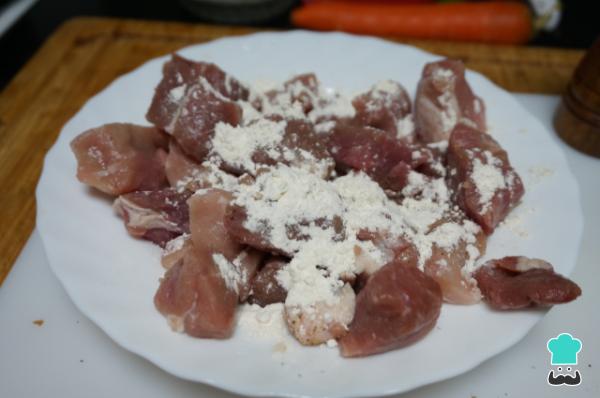 Recette de ragoût de porc - Étape 2