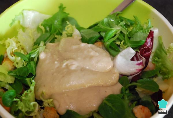 Recette de salade César aux crevettes - Étape 4