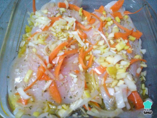 Recette de Filet de coq au four - Étape 5