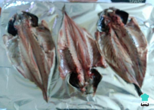 Recette de chinchard au dos - Étape 2