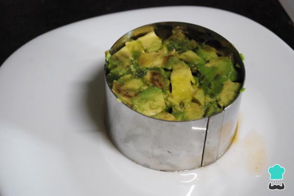 Recette de salade de morue et d'avocat - Étape 6