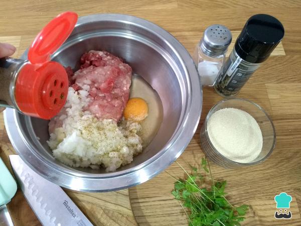 Recette de steaks russes au four - Étape 1