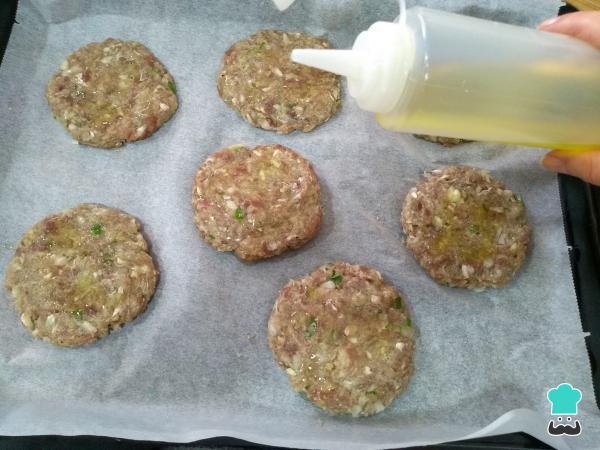 Recette de steaks russes au four – Étape 3