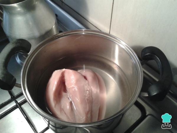 Recette d'empanadas au poulet et aux champignons - Étape 2