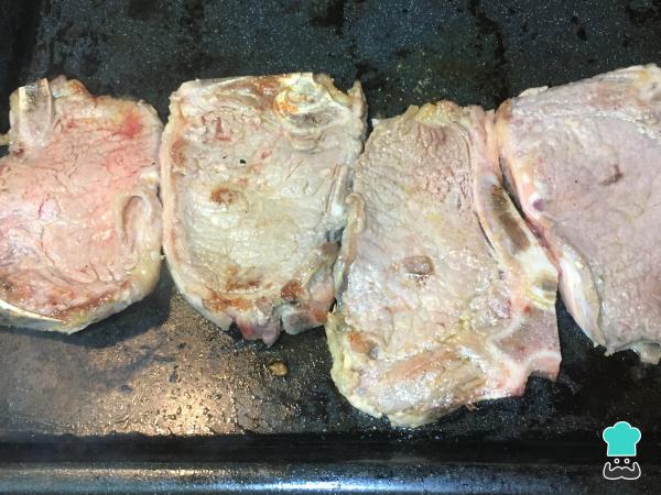 Recette de Steaks à la Rioja - Étape 1