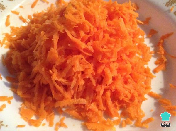 Recette de salade de carottes de Noël - Étape 2