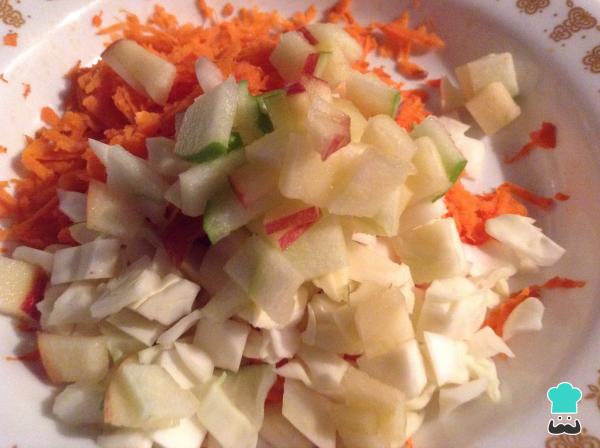 Recette de salade de carottes de Noël - Étape 3