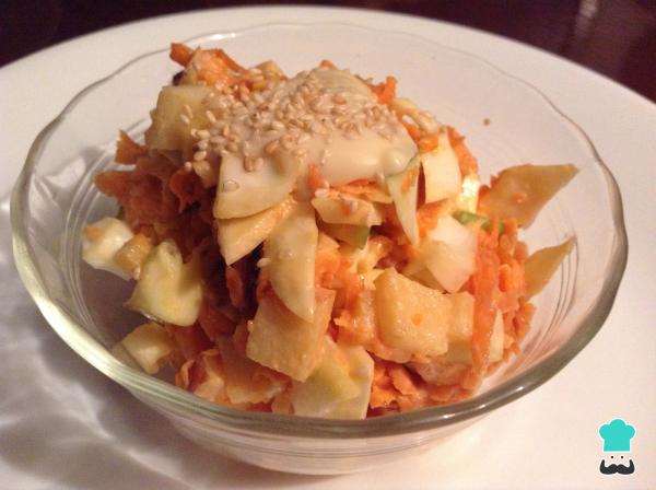 Recette de salade de carottes de Noël - Étape 6