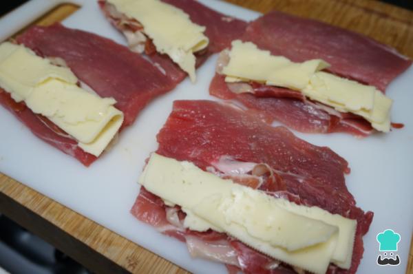 Recette de Cachopo de porc - Étape 4