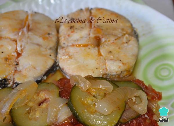 Recette de Merlu mijoté aux légumes - Étape 3