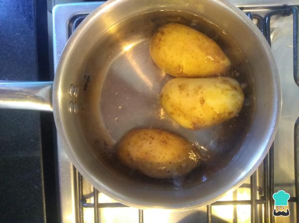 Recette de Silpancho bolivien - Étape 1