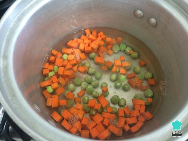 Recette de salade de riz au poulet - Étape 2