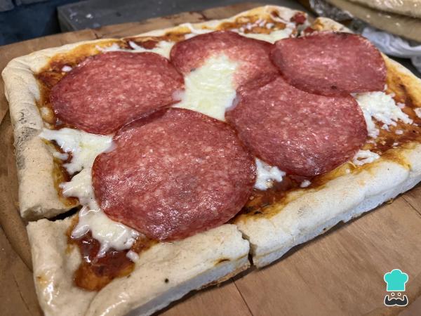 Recette de pizza au salami - Étape 5