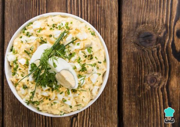 Recette de salade aux œufs durs - Étape 7