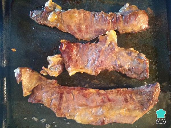 Recette d'entraña au four - Étape 6