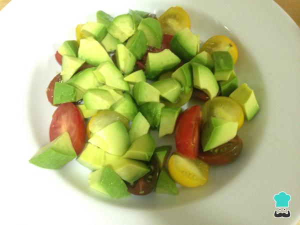 Recette de Salade d'agrumes aux haricots verts et avocat - Étape 5