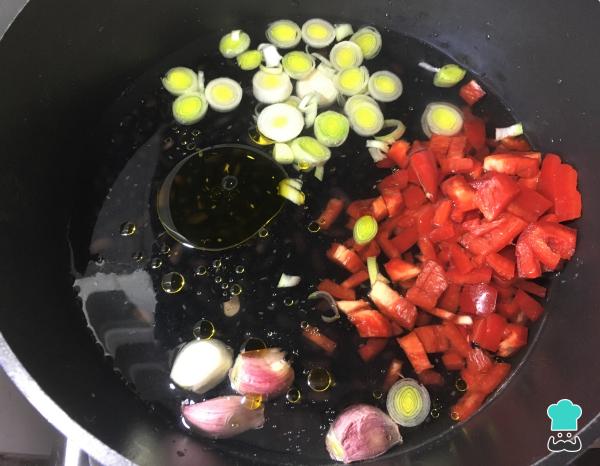 Recette Chifrijo - Étape 1