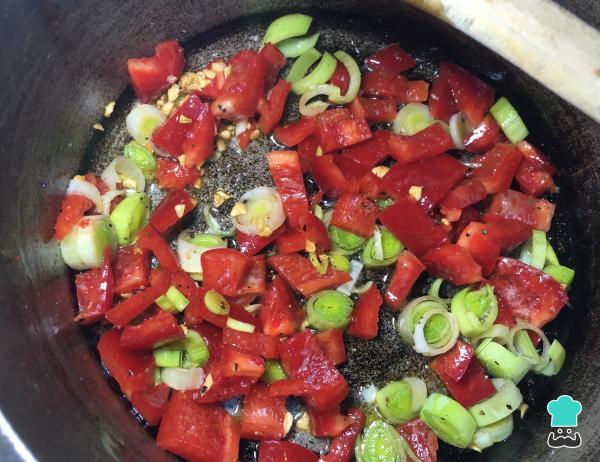 Recette Chifrijo - Étape 3