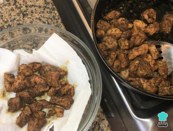 Recette Chifrijo - Étape 6