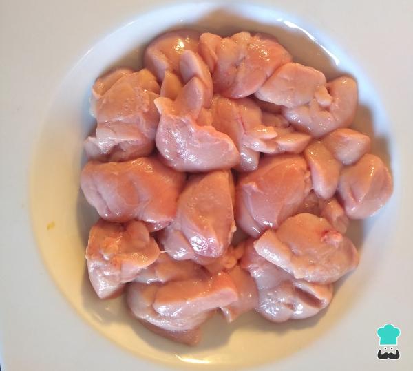 Recette de Gésiers d'Agneau en Sauce - Étape 1