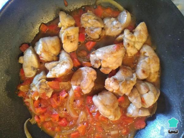 Recette de Gésiers d'Agneau en Sauce - Étape 8