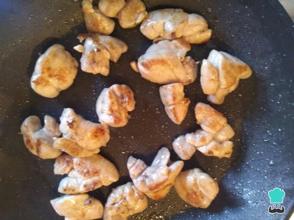 Recette de Gésiers d'agneau en sauce - Étape 5