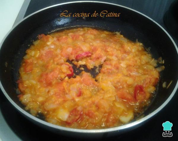 Recette de Merlu à l'eau-de-vie avec pommes de terre - Étape 3