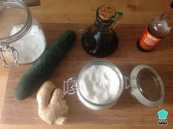 Recette de salade de concombre japonaise - Étape 1