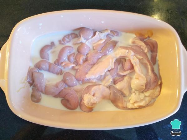 Recette de Chinchulines au four – Étape 1