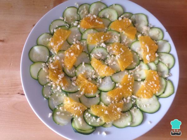Recette de salade de courgettes crues - Étape 5