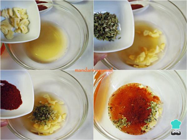 Recette d'anchois frits marinés - Étape 1