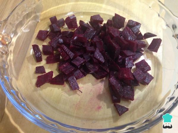 Recette de salade de pâtes à la betterave - Étape 3