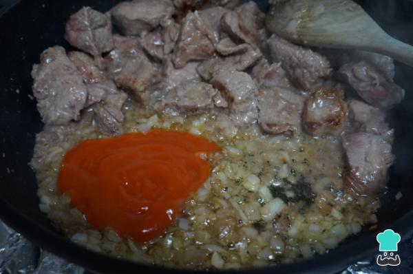 Recette de ragoût de viande aux pommes de terre - Étape 4