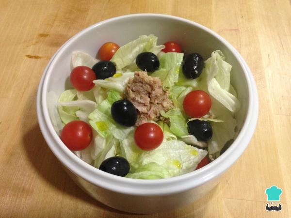 Recette de salade composée au thon - Étape 5